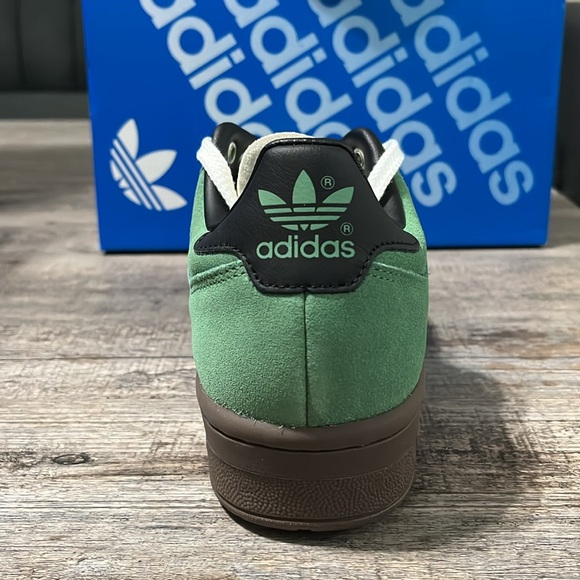 NWT Adidas Originals Rivalry 86 Low Men's Shoes - Green/Brown - ID8409 - Picture 5 of 15